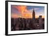 9-11 New York Sunset 2-Bruce Getty-Framed Photographic Print