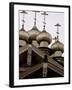 9-Domed Intercession Church, Kizhi Island, Lake Onega, Russia-Cindy Miller Hopkins-Framed Photographic Print