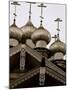 9-Domed Intercession Church, Kizhi Island, Lake Onega, Russia-Cindy Miller Hopkins-Mounted Photographic Print