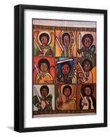 9 Guardian Angels, 1991-Laura James-Framed Giclee Print