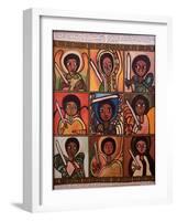 9 Guardian Angels, 1991-Laura James-Framed Giclee Print