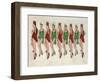 9 Ladies Dancing II-Clayton Rabo-Framed Giclee Print