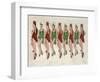 9 Ladies Dancing II-Clayton Rabo-Framed Giclee Print