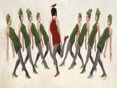 &lsquo;9 Ladies Dancing&rsquo; Giclee Print - Clayton Rabo | AllPosters.com