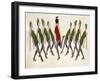 9 Ladies Dancing-Clayton Rabo-Framed Giclee Print