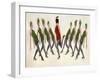 9 Ladies Dancing-Clayton Rabo-Framed Giclee Print