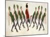 9 Ladies Dancing-Clayton Rabo-Mounted Giclee Print