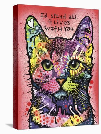 9 Lives-Dean Russo-Stretched Canvas