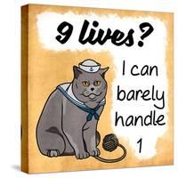9 Lives-Marcus Prime-Stretched Canvas