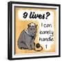 9 Lives-Marcus Prime-Framed Premium Giclee Print