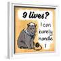 9 Lives-Marcus Prime-Framed Premium Giclee Print