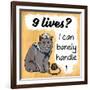 9 Lives-Marcus Prime-Framed Art Print