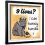 9 Lives-Marcus Prime-Framed Art Print