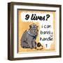 9 Lives-Marcus Prime-Framed Art Print