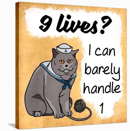 9 Lives-Marcus Prime-Stretched Canvas