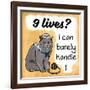 9 Lives-Marcus Prime-Framed Art Print