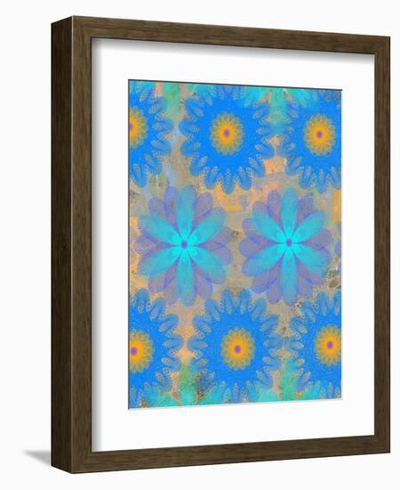 9 of 22 abstract art Circle Color Decor 3 D E-Ricki Mountain-Framed Art Print