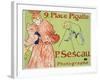 9, Place Pigalle, P. Sescau Photographe, 1894-Henri de Toulouse-Lautrec-Framed Giclee Print