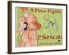 9, Place Pigalle, P. Sescau Photographe, 1894-Henri de Toulouse-Lautrec-Framed Giclee Print