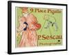 9, Place Pigalle, P. Sescau Photographe, 1894-Henri de Toulouse-Lautrec-Framed Giclee Print