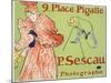 9, Place Pigalle, P. Sescau Photographe, 1894-Henri de Toulouse-Lautrec-Mounted Giclee Print