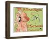 9, Place Pigalle, P. Sescau Photographe, 1894-Henri de Toulouse-Lautrec-Framed Premium Giclee Print