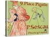 9, Place Pigalle, P. Sescau Photographe, 1894-Henri de Toulouse-Lautrec-Stretched Canvas