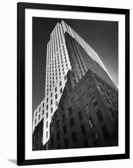 9 Rockefeller Plaza, Which Housed Time Editorial Offices from 1938-1960-Margaret Bourke-White-Framed Photographic Print