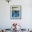 9 Year Old Boy Diving into a Swimming Pool, Woodstock, New York, USA-Paul Sutton-Framed Photographic Print displayed on a wall