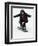 9 Year Old Boy Riding His Snowboard, New York, USA-Paul Sutton-Framed Premium Photographic Print