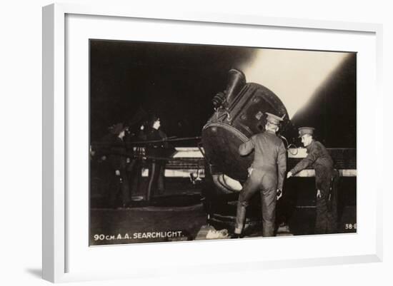 90 Cm Anti-Aircraft Searchlight-null-Framed Photographic Print