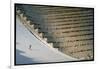 90 Meter Ski Jump During the 1972 Olympics-John Dominis-Framed Photographic Print