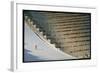 90 Meter Ski Jump During the 1972 Olympics-John Dominis-Framed Photographic Print