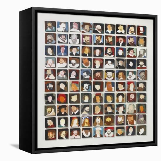 90 Old Masters, 2006-Holly Frean-Framed Stretched Canvas