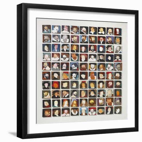 90 Old Masters, 2006-Holly Frean-Framed Giclee Print