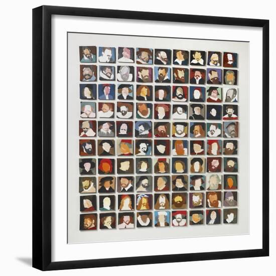 90 Old Masters, 2006-Holly Frean-Framed Giclee Print