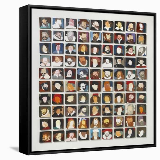 90 Old Masters, 2006-Holly Frean-Framed Stretched Canvas