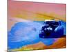 911 On The Racetrack-NaxArt-Mounted Art Print