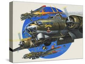 91st Usaaf Bombardment Group-Wilf Hardy-Stretched Canvas