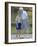 96 Year Old Grandfather with 9 Year Old Grandson at Poolside, Kiamesha Lake, New York, USA-Paul Sutton-Framed Photographic Print