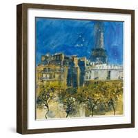 9th Arrondissement, Paris-Susan Brown-Framed Giclee Print