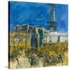 9th Arrondissement, Paris-Susan Brown-Stretched Canvas