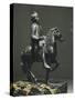 9th Century Equestrian Statue of Charlemagne, Treasure of the Cathedral of St Etienne, France-null-Stretched Canvas