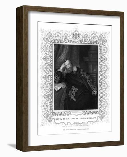 9th Earl Northumberland-Antony van Dijk-Framed Art Print