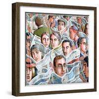 9th November, 2002-PJ Crook-Framed Giclee Print