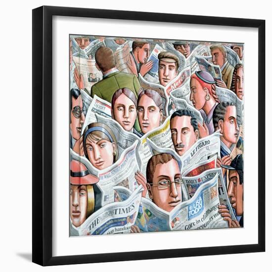 9th November, 2002-PJ Crook-Framed Giclee Print