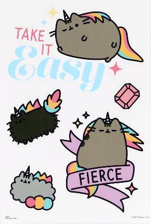 Pusheen Foodie Gadget Decals