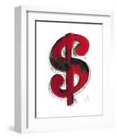 $$$-Andy Warhol-Framed Art Print