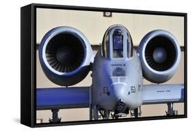 A-10 Thunderbolt Aircraft Called 'Warthog' Was Designed in the 1970s-null-Framed Stretched Canvas