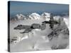 A-10 Thunderbolt II's Fly Over Mountainous Landscape-Stocktrek Images-Stretched Canvas